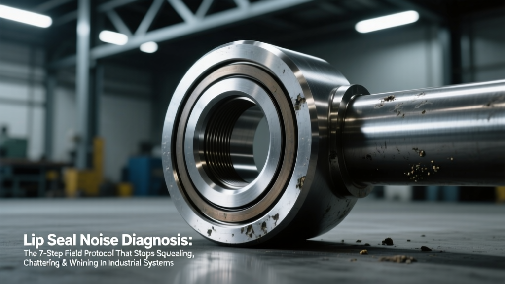 Lip Seal Noise Diagnosis: The 7-Step Field Protocol That Stops Squealing, Chattering & Whining in Under 90 Minutes (Without Replacing the Seal)