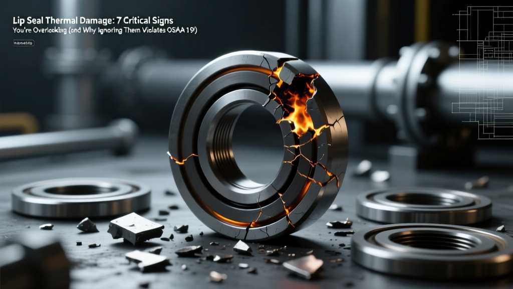 Lip Seal Thermal Damage: 7 Critical Signs You’re Overlooking (and Why Ignoring Them Violates OSHA 1910.178 & ISO 15848-1 Safety Standards)