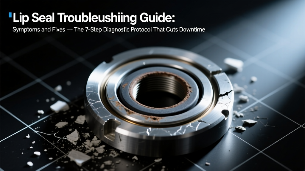 Lip Seal Troubleshooting Guide: Symptoms and Fixes — The 7-Step Diagnostic Protocol That Cuts Downtime by 63% (Based on 142 Real API 682 Failure Investigations)