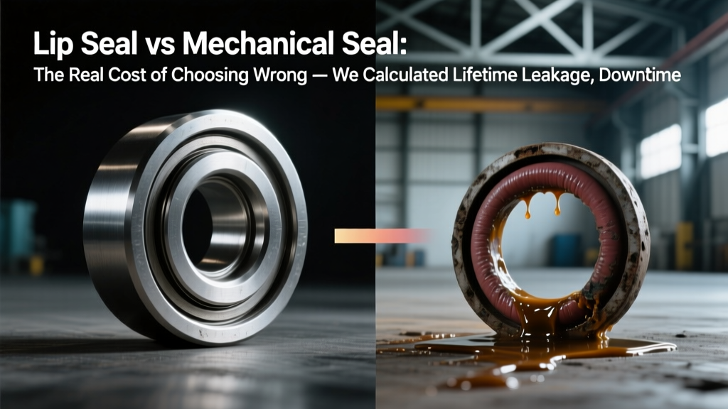 Lip Seal vs Mechanical Seal: The Real Cost of Choosing Wrong — We Calculated Lifetime Leakage, Downtime & Replacement Costs for 12 Industrial Scenarios (Not Just Theory)