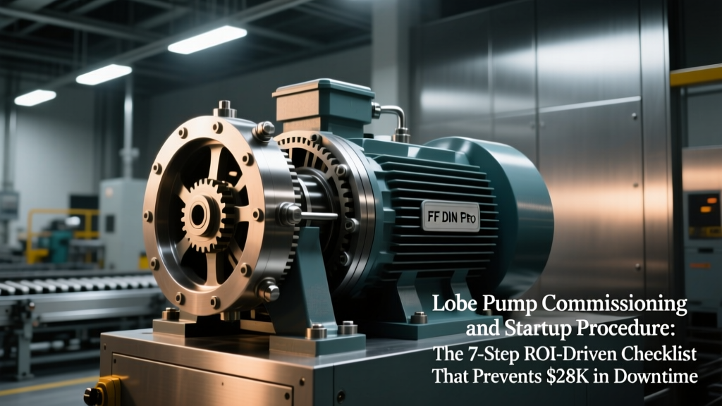 Lobe Pump Commissioning and Startup Procedure: The 7-Step ROI-Driven Checklist That Prevents $28K in First-Year Downtime (Based on 15 Years of Field Data)