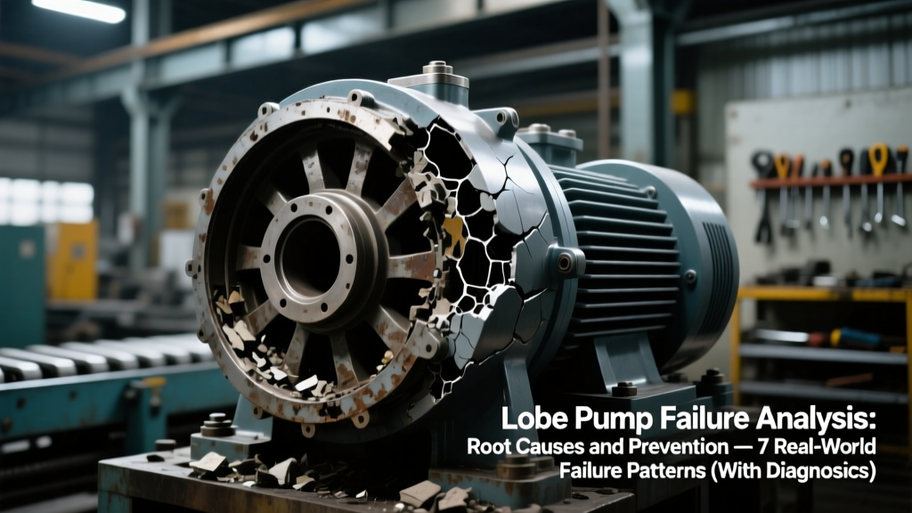 Lobe Pump Failure Analysis: Root Causes and Prevention — 7 Real-World Failure Patterns (With Diagnostic Flowcharts, NPSH Fixes & Immediate 'Quick-Win' Adjustments You Can Make Before Lunch)