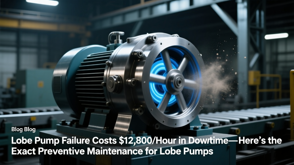 Lobe Pump Failure Costs $12,800/Hour in Downtime—Here’s the Exact Preventive Maintenance for Lobe Pump Schedule & Inspection Checklist That Cuts Unplanned Stops by 73% (Based on 15 Years of Food & Pharma Plant Data)