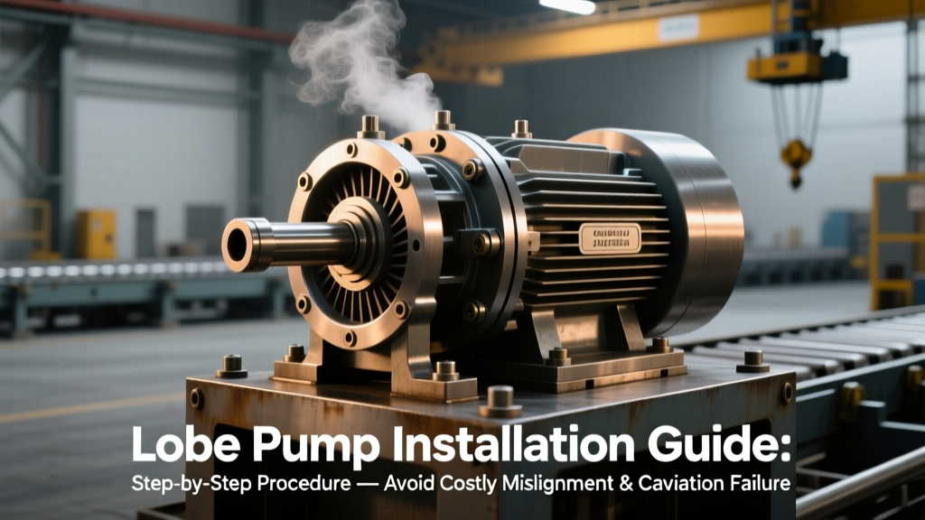 Lobe Pump Installation Guide: Step-by-Step Procedure — Avoid Costly Misalignment & Cavitation Failures in <15 Minutes (Real-World Field Checklist Used by FDA-Compliant Dairy Plants)