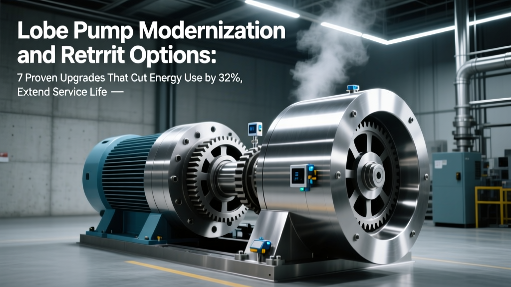 Lobe Pump Modernization and Retrofit Options: 7 Proven Upgrades That Cut Energy Use by 32%, Extend Service Life by 8+ Years, and Deliver Payback in Under 14 Months (Real Plant Data)