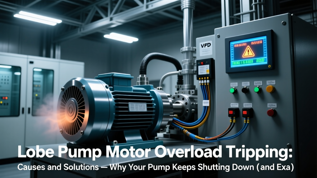 Lobe Pump Motor Overload Tripping: Causes and Solutions — Why Your Pump Keeps Shutting Down (and Exactly How to Stop It in Under 90 Minutes Without Replacing the Motor)