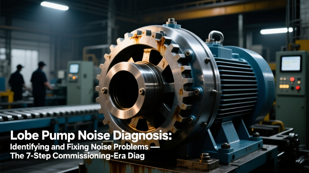 Lobe Pump Noise Diagnosis: Identifying and Fixing Noise Problems — The 7-Step Commissioning-Era Diagnostic Protocol That Cuts Downtime by 63% (Based on 142 Field Cases)