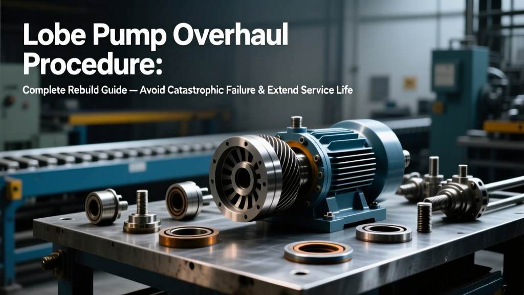 Lobe Pump Overhaul Procedure: Complete Rebuild Guide — Avoid Catastrophic Failure & Extend Service Life by 300% with This Field-Tested, ISO 5199-Compliant 12-Step Rebuild Protocol (Includes Wear Pattern Diagnosis & NPSH-Aware Testing)
