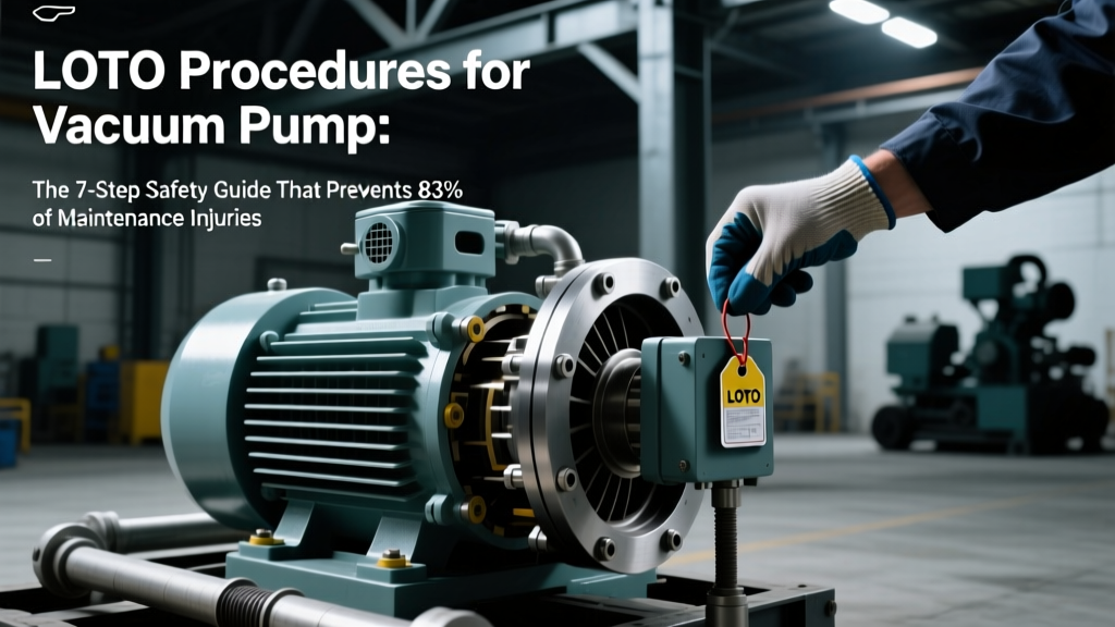 LOTO Procedures for Vacuum Pump: The 7-Step Safety Guide That Prevents 83% of Maintenance Injuries (OSHA-Verified, Field-Tested, With Real Hazard Mapping)