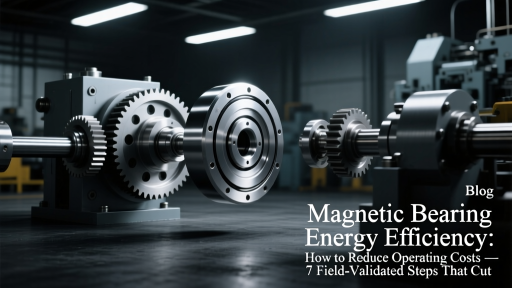 Magnetic Bearing Energy Efficiency: How to Reduce Operating Costs — 7 Field-Validated Steps That Cut Power Use by 18–34% (VFD Tuning, Load Matching, & ISO 281-Aware Control Logic)