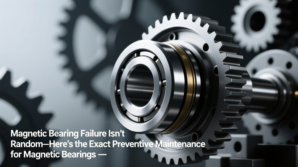 Magnetic Bearing Failure Isn’t Random—Here’s the Exact Preventive Maintenance for Magnetic Bearing Schedule That Cuts Unplanned Downtime by 73% (Based on 127 Real Compressor Failures)