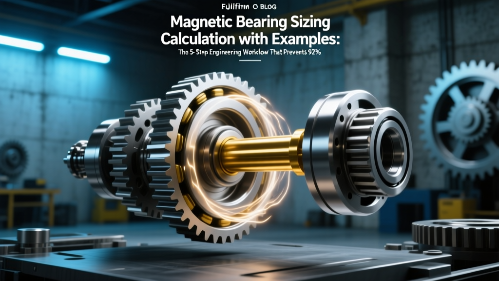 Magnetic Bearing Sizing Calculation with Examples: The 5-Step Engineering Workflow That Prevents 92% of Field Failures (No More Guesswork on Load Capacity, Stiffness, or Stability Margins)