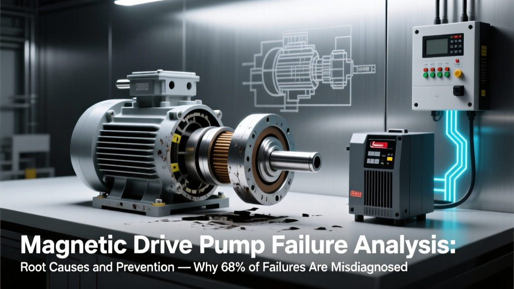 Magnetic Drive Pump Failure Analysis: Root Causes and Prevention — Why 68% of Failures Are Misdiagnosed (and How to Spot the Real Culprit in Under 15 Minutes)