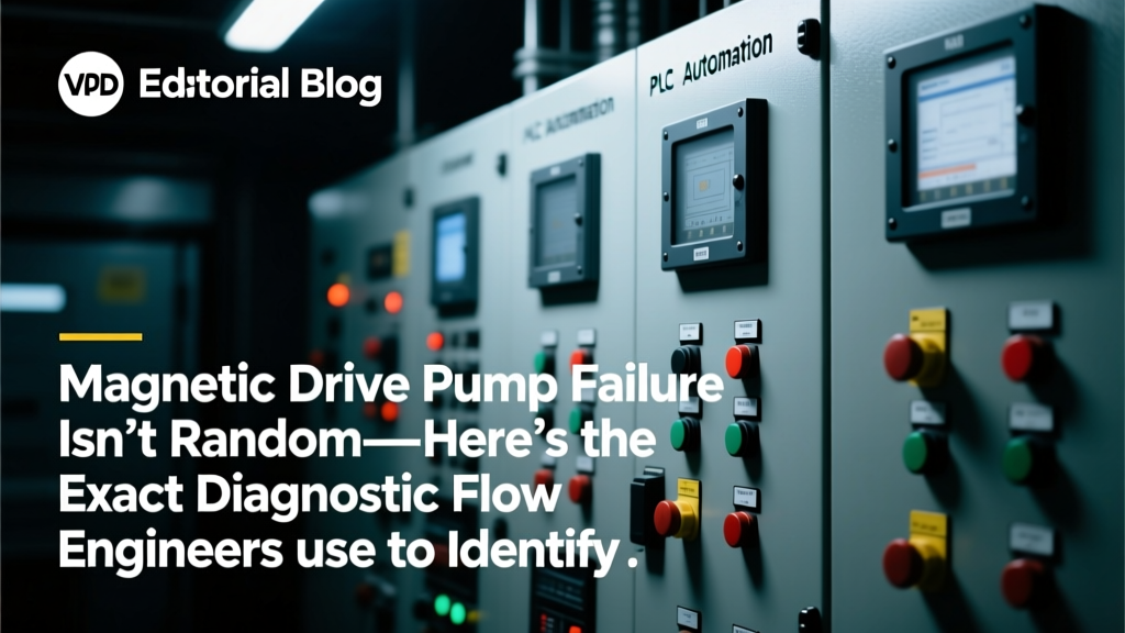 Magnetic Drive Pump Failure Isn’t Random—Here’s the Exact Diagnostic Flow Engineers Use to Identify & Fix the 7 Most Common Problems (Before Downtime Hits)