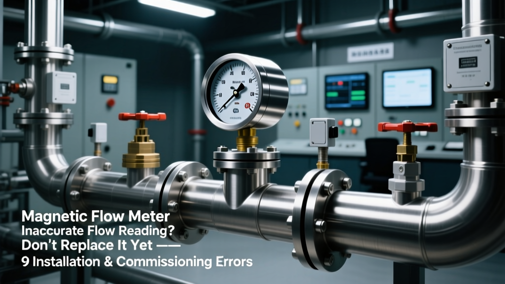 Magnetic Flow Meter Inaccurate Flow Reading? Don’t Replace It Yet — 9 Installation & Commissioning Errors That Cause False Readings (and Exactly How to Fix Each One Before Calibration)