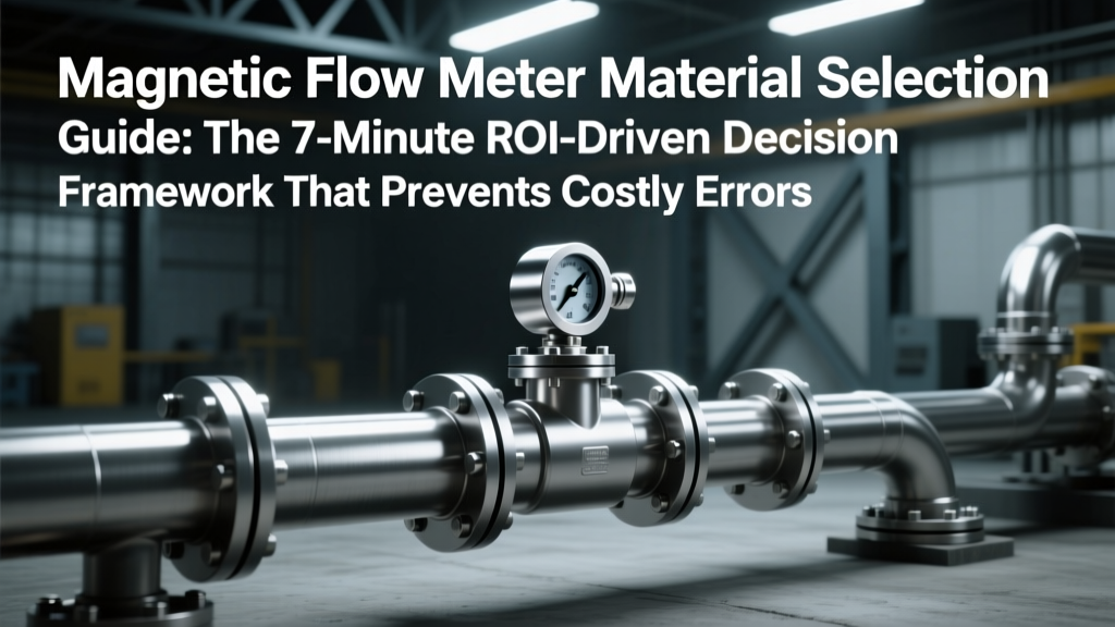 Magnetic Flow Meter Material Selection Guide: The 7-Minute ROI-Driven Decision Framework That Prevents $42K+ in Hidden Lifetime Costs (Fluid Compatibility, Temp, Pressure & Environment Covered)