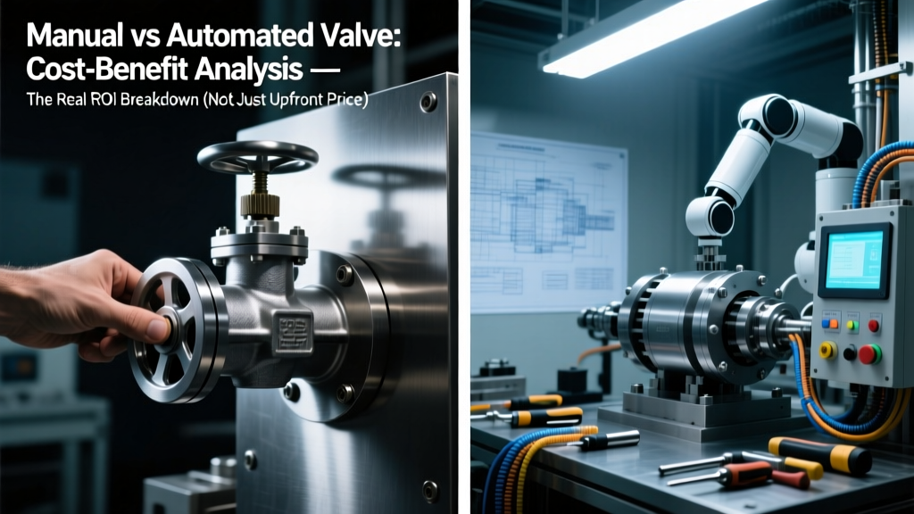 Manual vs Automated Valve: Cost-Benefit Analysis — The Real ROI Breakdown (Not Just Upfront Price): How 73% of Mid-Scale Process Plants Cut OPEX 22%+ by Switching Select Valves — Plus a 5-Minute Decision Matrix You Can Use Today