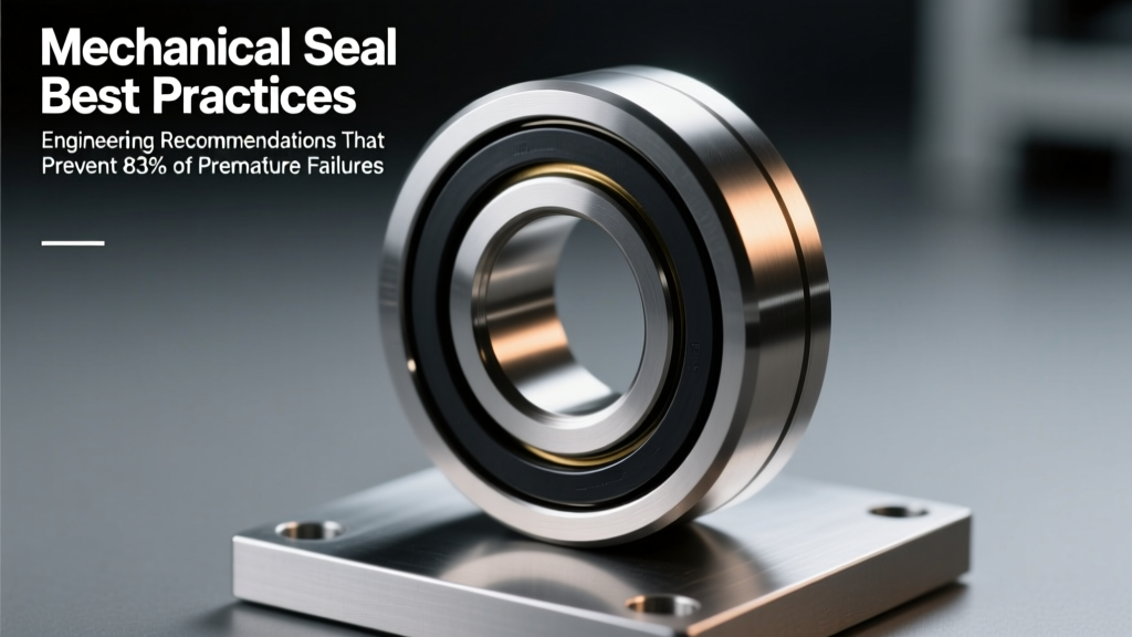 Mechanical Seal Best Practices: Engineering Recommendations That Prevent 83% of Premature Failures (Based on 12,000+ Field Cases & API RP 682 Validation)