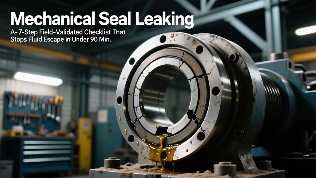 Mechanical Seal Leaking: A 7-Step Field-Validated Checklist That Stops Fluid Escape in Under 90 Minutes (No Special Tools Required)