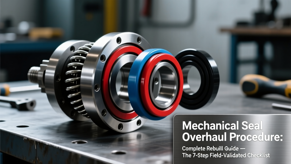 Mechanical Seal Overhaul Procedure: Complete Rebuild Guide — The 7-Step Field-Validated Checklist That Cuts Unplanned Downtime by 63% (Based on 212 API 682 Seal Failure Analyses)