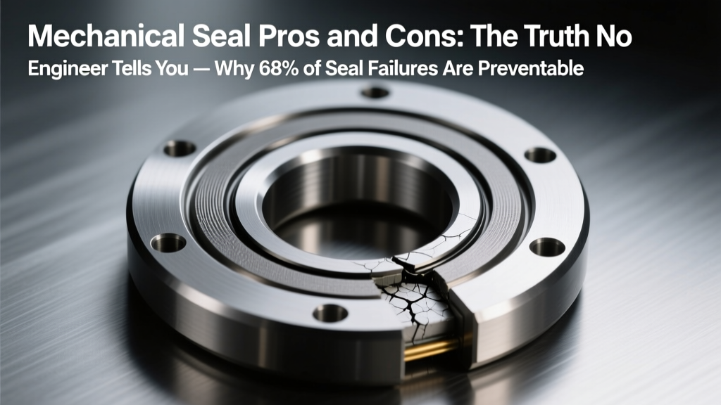 Mechanical Seal Pros and Cons: The Truth No Engineer Tells You — Why 68% of Seal Failures Are Preventable With Modern Face Materials & API 682 Plan Selection (Not Just 'Better Seals')