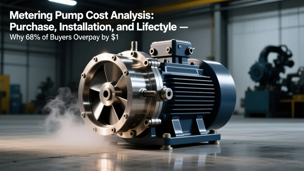 Metering Pump Cost Analysis: Purchase, Installation, and Lifecycle — Why 68% of Buyers Overpay by $12,500+ in 3 Years (and How to Avoid It with Real NPSH-Driven TCO Modeling)