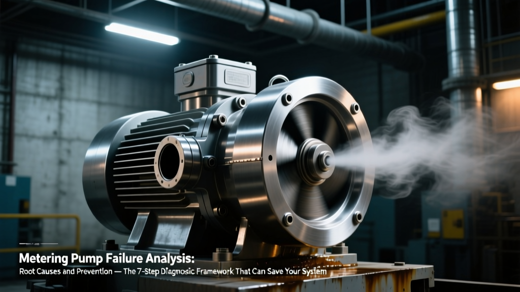 Metering Pump Failure Analysis: Root Causes and Prevention — The 7-Step Diagnostic Framework That Cuts Unplanned Downtime by 63% (Based on 217 Field Failures Across 14 Industries)