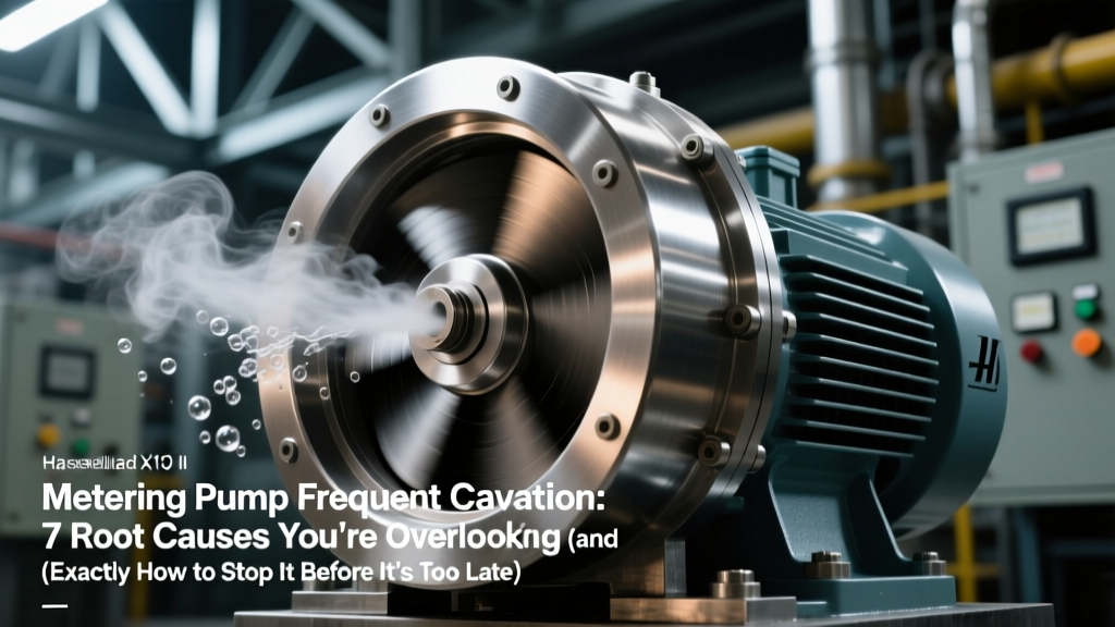 Metering Pump Frequent Cavitation: 7 Root Causes You’re Overlooking (and Exactly How to Stop It Before Seal Failure or Check Valve Damage Occurs)