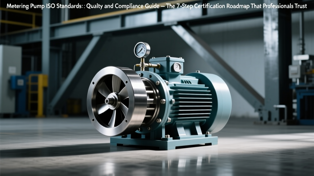 Metering Pump ISO Standards: Quality and Compliance Guide — The 7-Step Certification Roadmap That Prevents Costly Field Failures, Delays, and Regulatory Rejection (No More Guesswork)