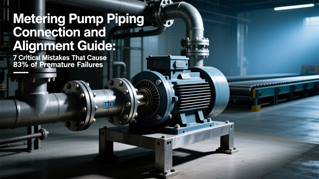Metering Pump Piping Connection and Alignment Guide: 7 Critical Mistakes That Cause 83% of Premature Diaphragm Failures (and How to Fix Them Before Startup)