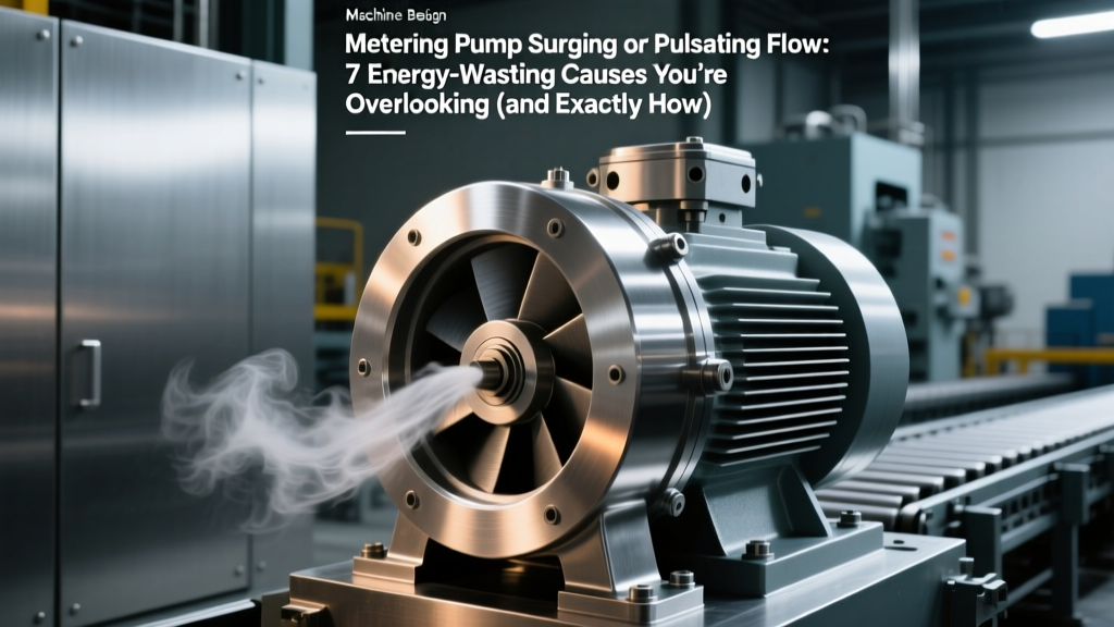 Metering Pump Surging or Pulsating Flow: 7 Energy-Wasting Causes You’re Overlooking (and Exactly How to Stop Each One Without Replacing the Pump)