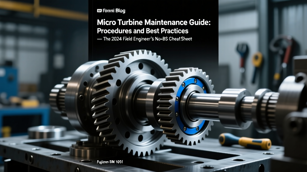 Micro Turbine Maintenance Guide: Procedures and Best Practices — The 2024 Field Engineer’s No-BS Checklist (Save $18,500/yr in Unplanned Downtime & Extend Life Beyond 80,000 Hours)