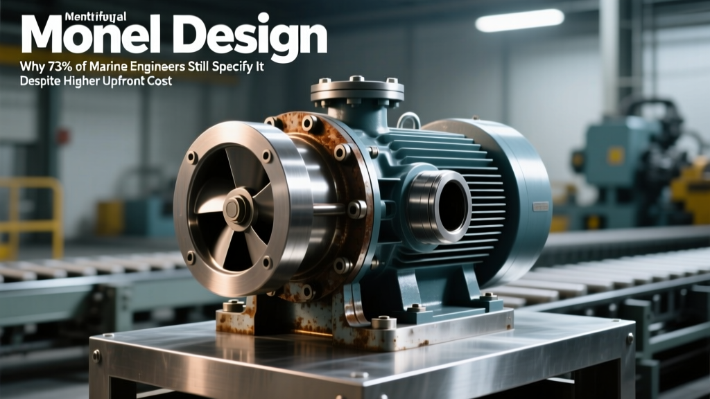 Monel Centrifugal Pump: Why 73% of Marine Engineers Still Specify It (Despite Higher Upfront Cost) — Material Limits, Real-World Corrosion Data, and When Modern Alloys *Actually* Outperform Monel K-500