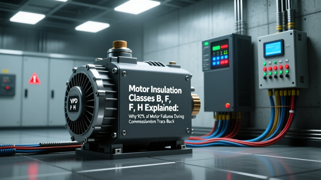 Motor Insulation Classes B, F, H Explained: Why 92% of Motor Failures During Commissioning Trace Back to Misapplied Temperature Ratings — Not Winding Quality