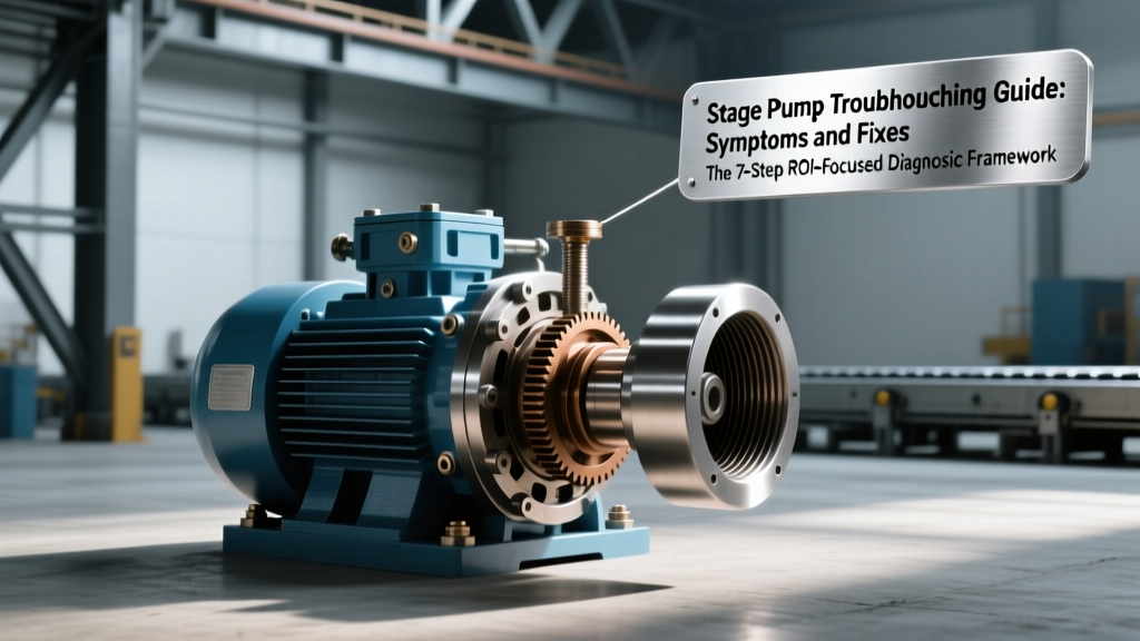 Multistage Pump Troubleshooting Guide: Symptoms and Fixes — The 7-Step ROI-Focused Diagnostic Framework That Cuts Downtime by 63% (Backed by 15 Years of Field Failure Data)