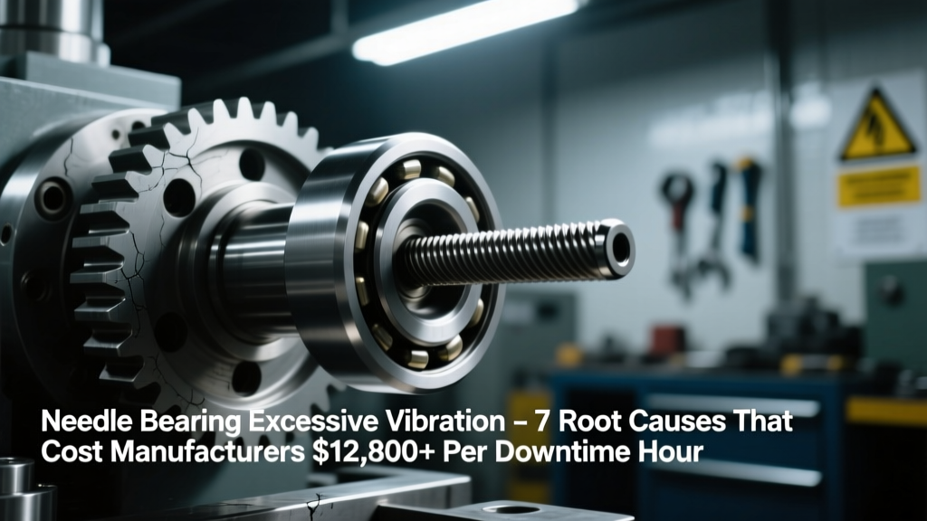Needle Bearing Excessive Vibration: 7 Root Causes That Cost Manufacturers $12,800+ Per Downtime Hour — Plus a Step-by-Step ROI-Driven Diagnostic & Repair Protocol You Can Implement Today