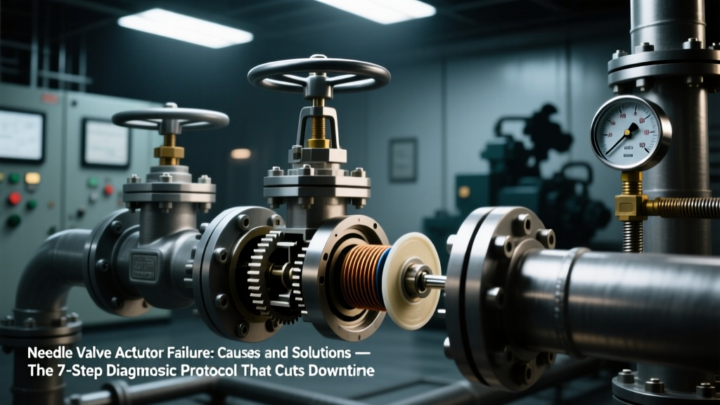 Needle Valve Actuator Failure: Causes and Solutions — The 7-Step Diagnostic Protocol That Cuts Downtime by 68% (Based on API RP 14C & Field Data from 12 Offshore Platforms)