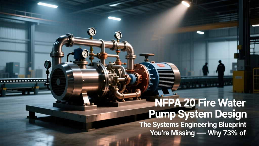 NFPA 20 Fire Water Pump System Design: The Systems Engineering Blueprint You’re Missing — Why 73% of Failed Inspections Trace Back to Jockey-Main Pump Interface Errors (Not Sizing Alone)