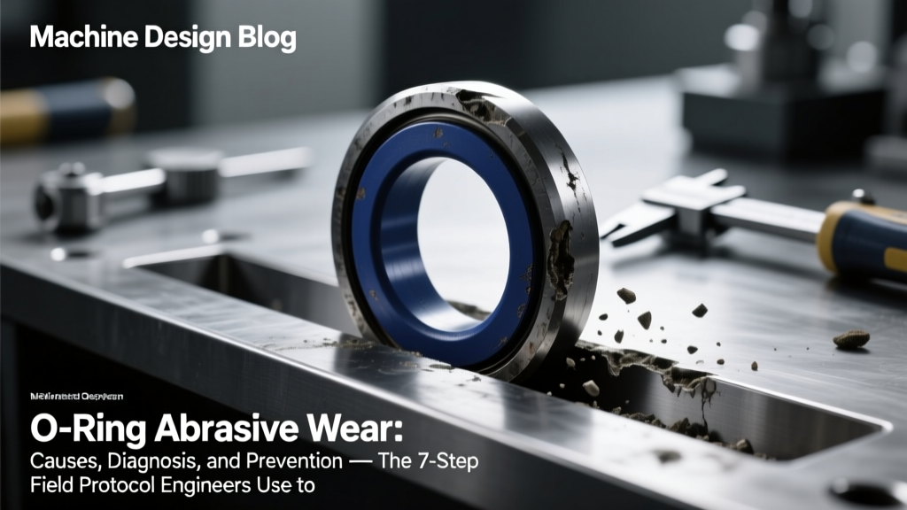 O-Ring Abrasive Wear: Causes, Diagnosis, and Prevention — The 7-Step Field Protocol Engineers Use to Stop Premature Seal Failure Before It Costs You $42k in Downtime (Backed by API RP 14B & ISO 3601 Data)
