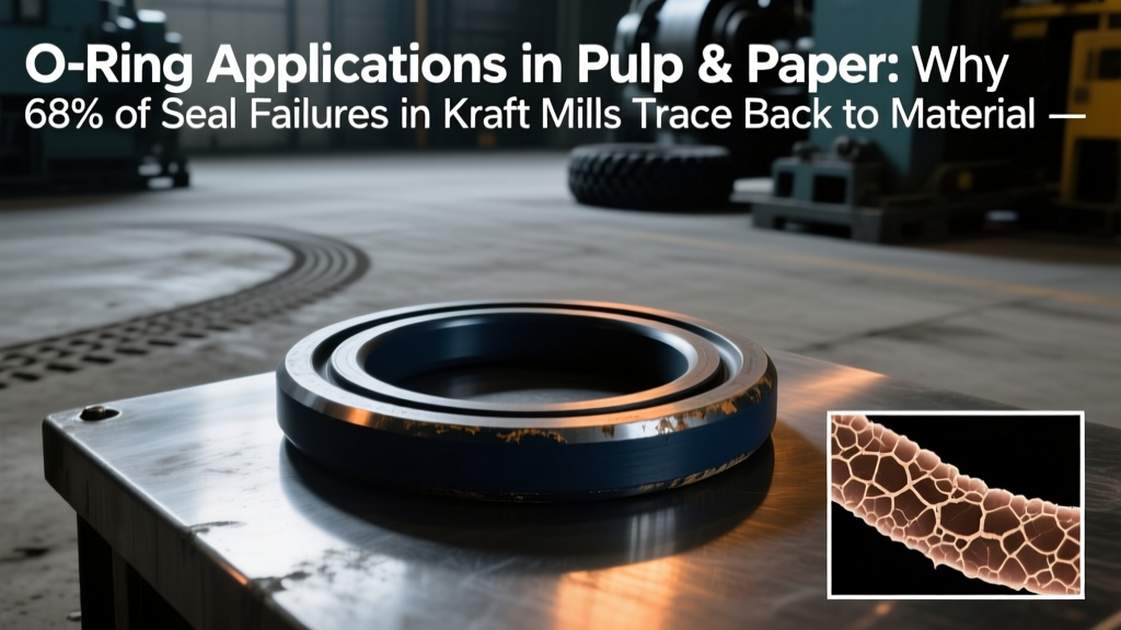 O-Ring Applications in Pulp & Paper: Why 68% of Seal Failures in Kraft Mills Trace Back to Material Misselection (Not Installation) — A Field Engineer’s 12-Point Selection Checklist for Black Liquor, Bleach Plant, and Press Section Environments