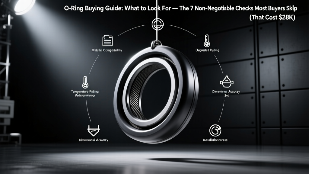 O-Ring Buying Guide: What to Look For — The 7 Non-Negotiable Checks Most Buyers Skip (That Cost $28K+ in Downtime Per Incident)