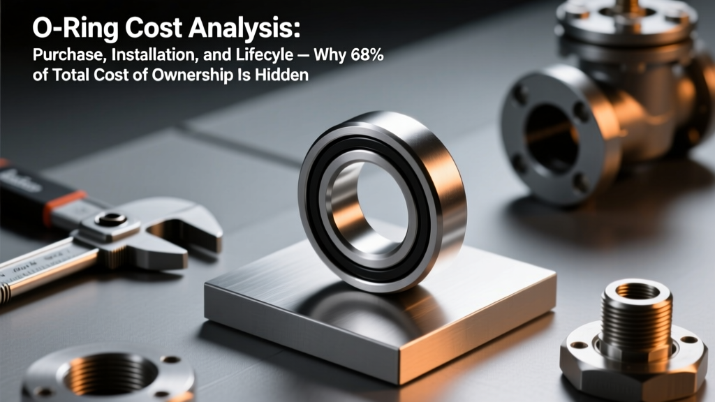 O-Ring Cost Analysis: Purchase, Installation, and Lifecycle — Why 68% of Total Cost of Ownership Is Hidden in Commissioning (Not the Part Itself)
