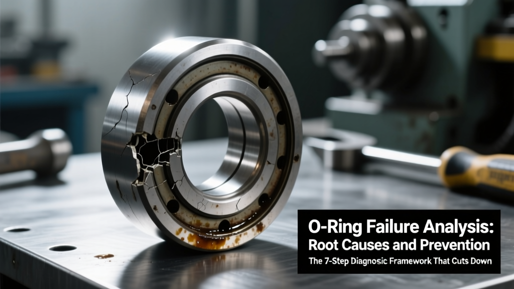 O-Ring Failure Analysis: Root Causes and Prevention — The 7-Step Diagnostic Framework That Cuts Downtime by 63% (Backed by API 682 Seal Plan Data & Real Plant Forensics)