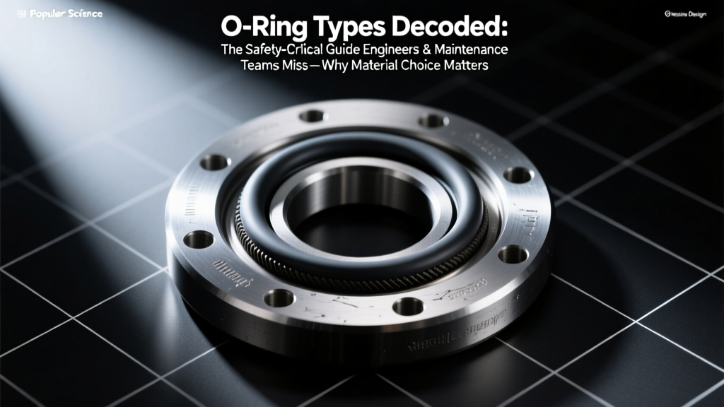O-Ring Types Decoded: The Safety-Critical Guide Engineers & Maintenance Teams Miss—Why Material Choice Can Prevent Catastrophic Seal Failure in High-Pressure, High-Temp, or Hazardous Environments