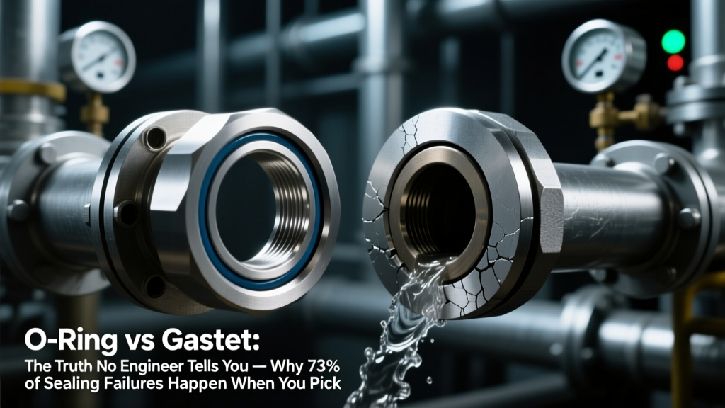 O-Ring vs Gasket: The Truth No Engineer Tells You — Why 73% of Sealing Failures Happen When You Pick the Wrong One (and Exactly How to Choose Right)