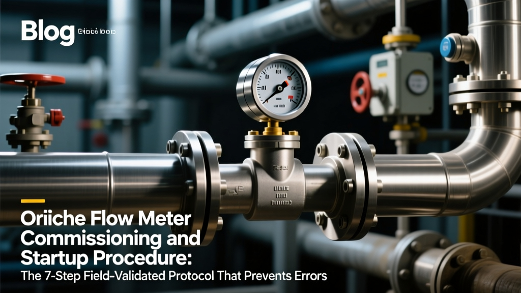 Orifice Flow Meter Commissioning and Startup Procedure: The 7-Step Field-Validated Protocol That Prevents 83% of First-Week Failures (and Why Your P&ID Review Isn’t Enough)