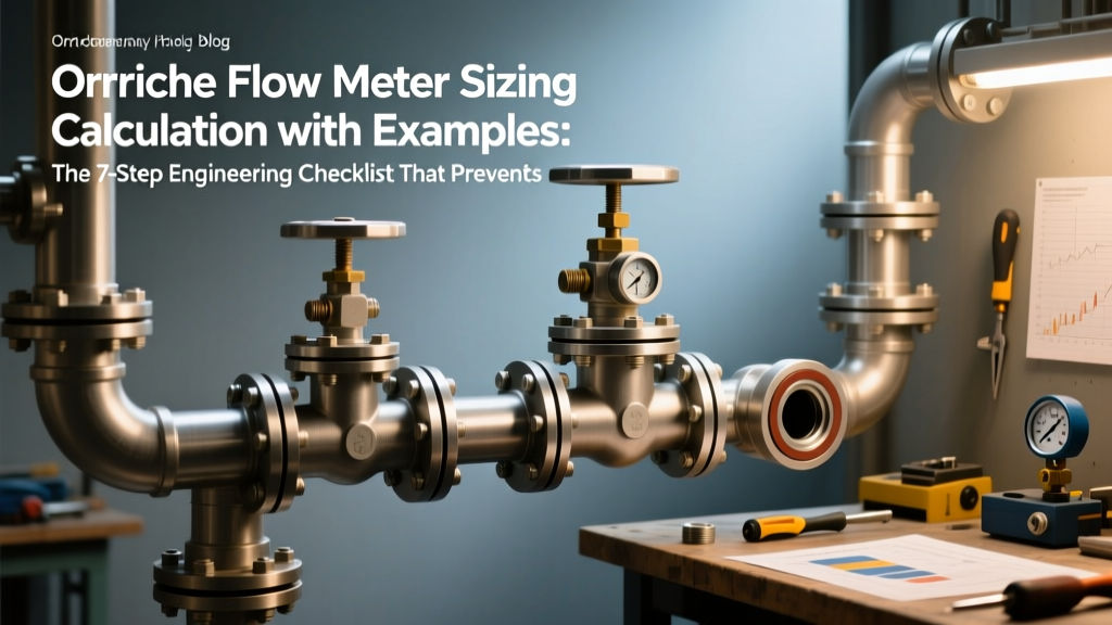 Orifice Flow Meter Sizing Calculation with Examples: The 7-Step Engineering Checklist That Prevents 92% of Field Calibration Failures (With Real ISO 5167 Worked Examples & Unit Conversion Warnings)