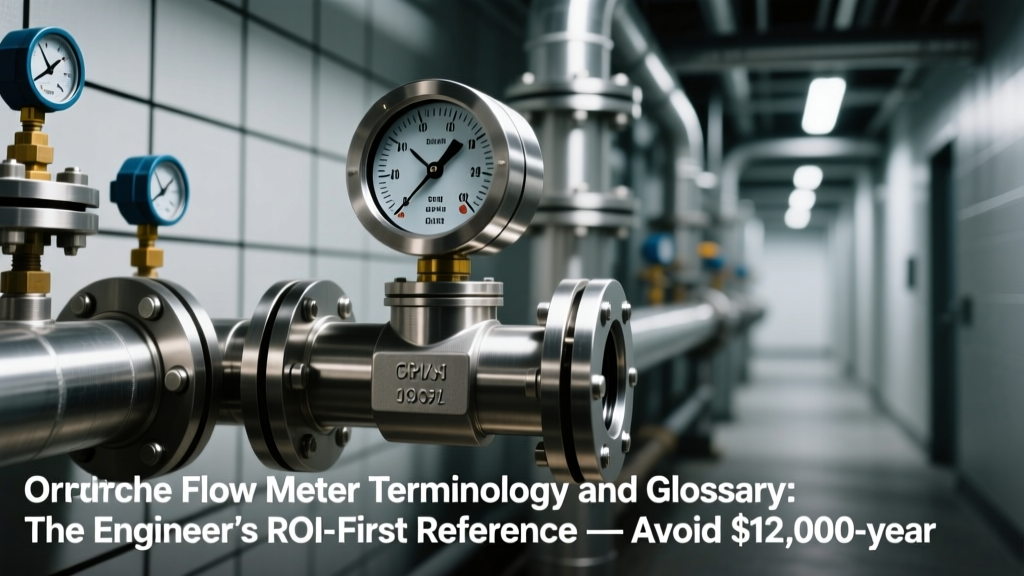 Orifice Flow Meter Terminology and Glossary: The Engineer’s ROI-First Reference — Avoid $12,000/year in calibration overruns, misapplied accuracy classes, and ISO 5167 compliance gaps before your next flow audit.