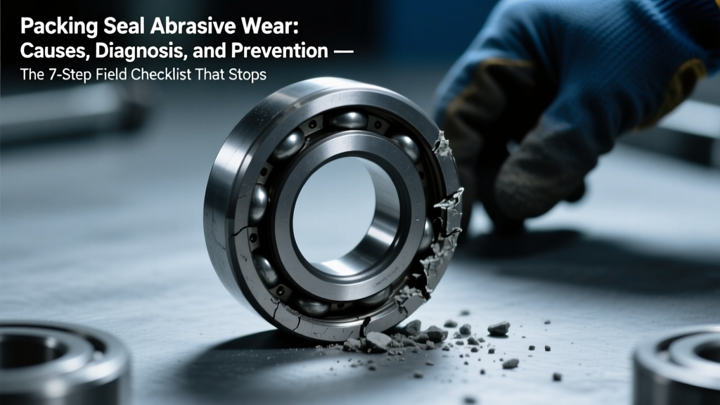 Packing Seal Abrasive Wear: Causes, Diagnosis, and Prevention — The 7-Step Field Checklist That Stops Premature Lip Erosion Before It Costs You $28,000 in Downtime (Backed by API RP 654 & Real Pump Station Data)
