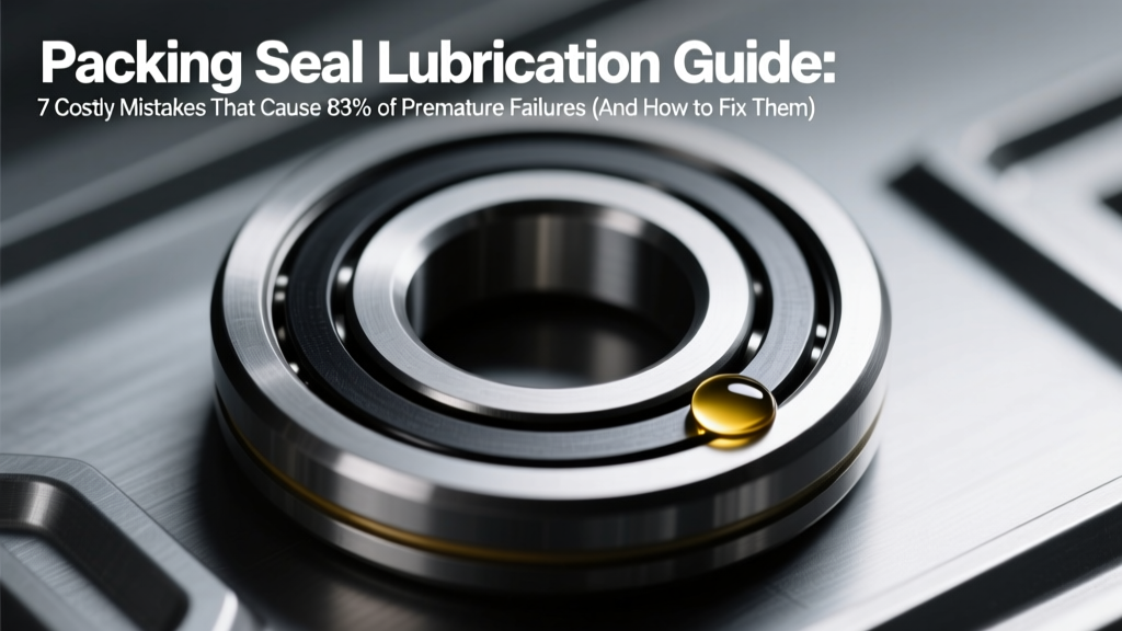 Packing Seal Lubrication Guide: 7 Costly Mistakes That Cause 83% of Premature Failures (And How to Fix Them in Under 10 Minutes)